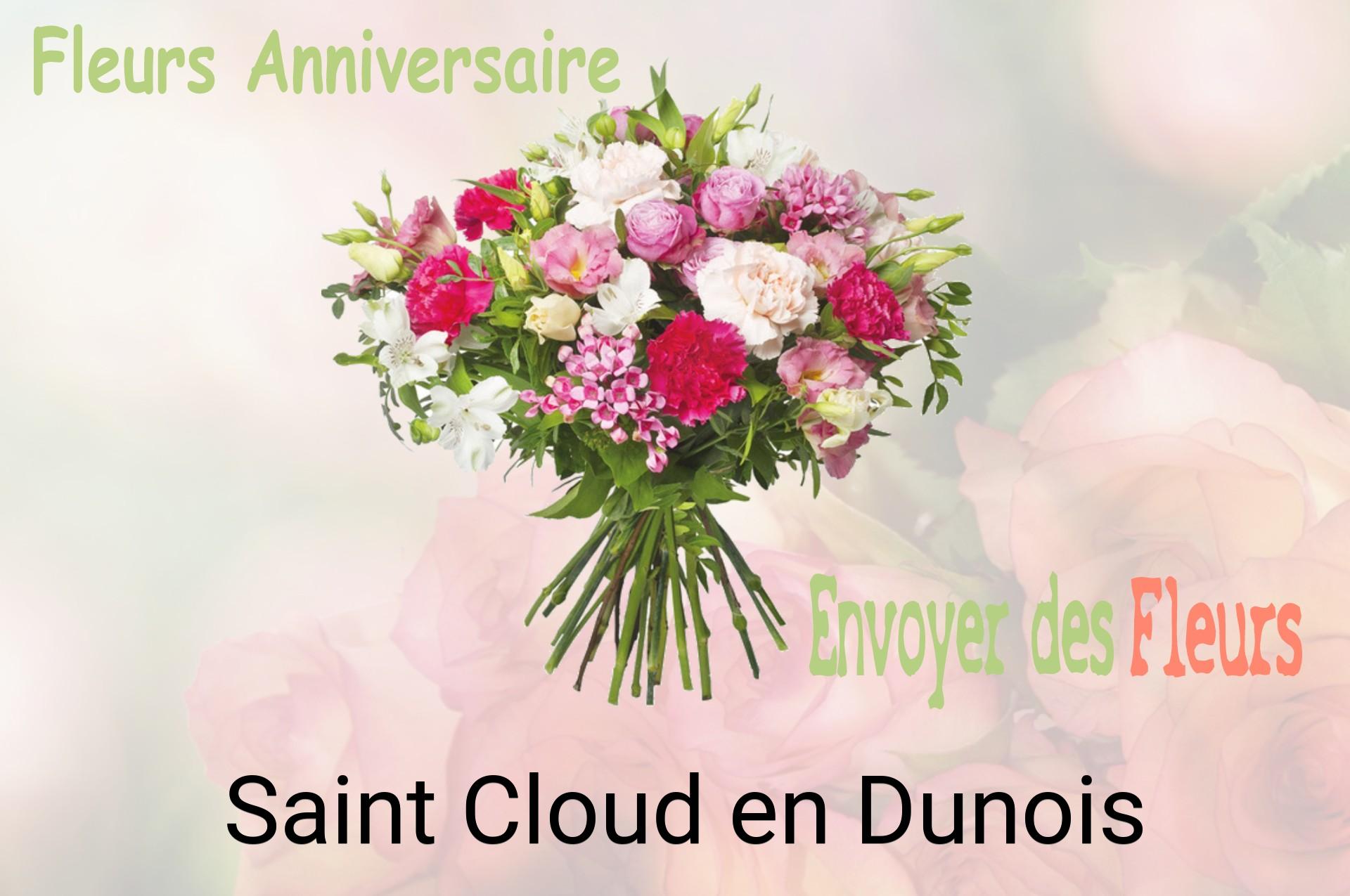 Bouquet de fleurs d’anniversaire livré à Saint-Cloud-en-Dunois