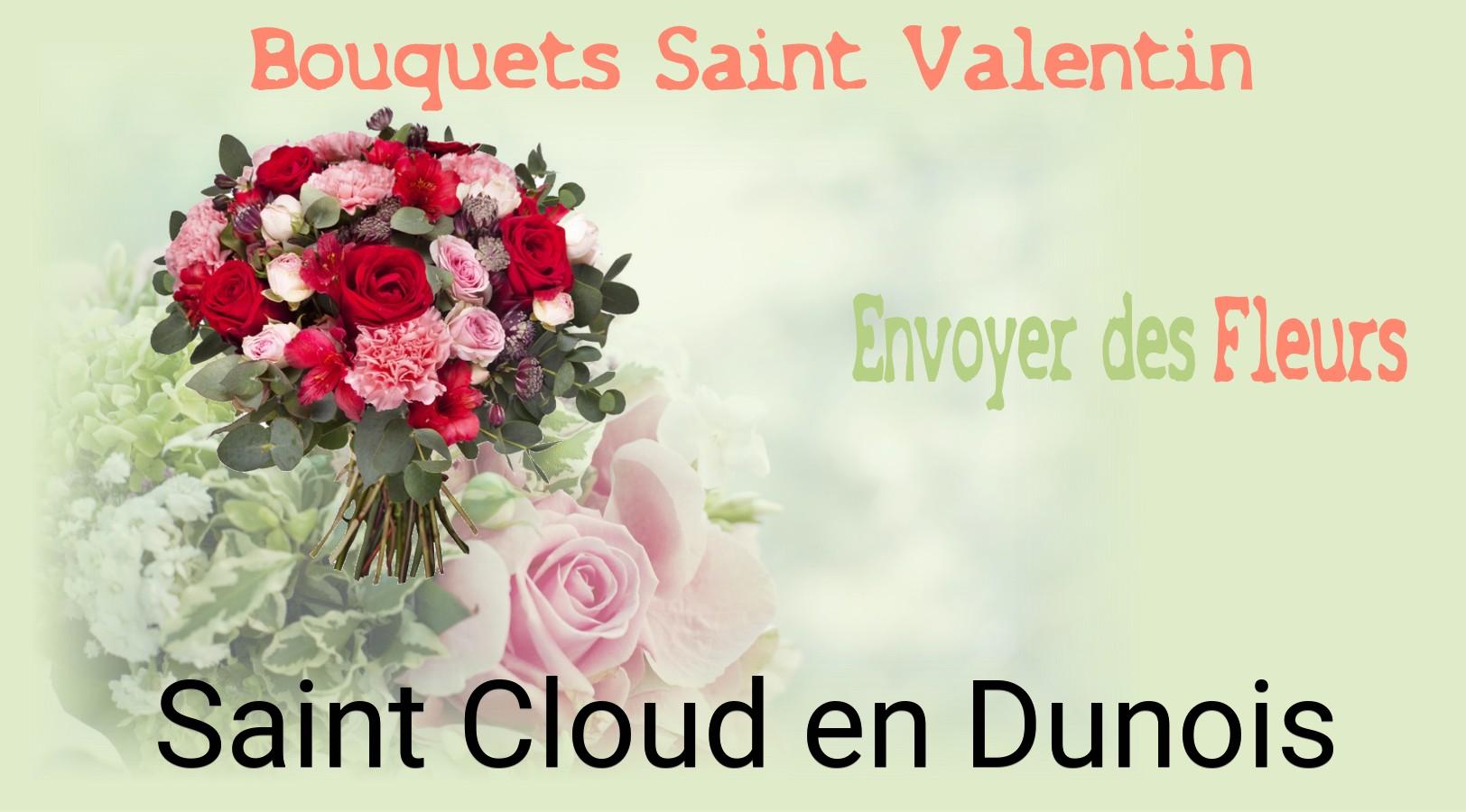 Roses de Saint-Valentin livrées à Saint-Cloud-en-Dunois